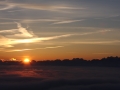 Levé de soleil vu du Moucherotte